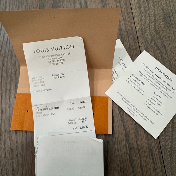 Louis Vuitton Clapton Backpack D.Ebe Crem - Picture 9 of 10